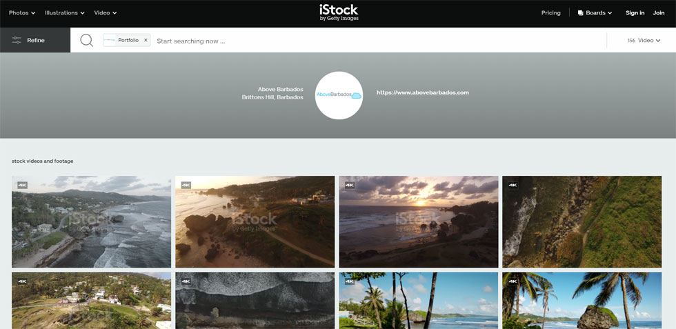 See our iStock stock footage portfolio