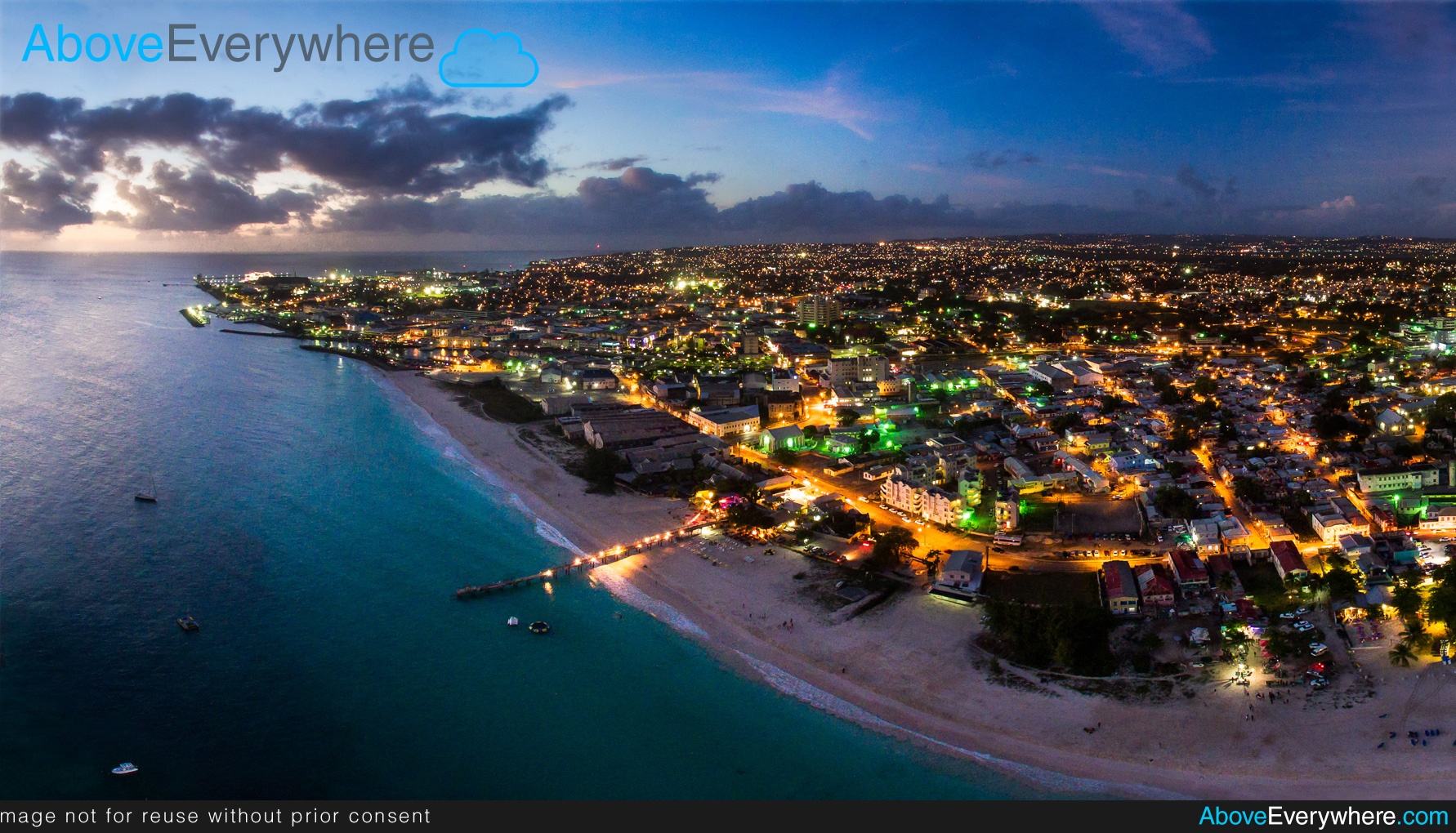 Bridgetown City - Barbados By Drone