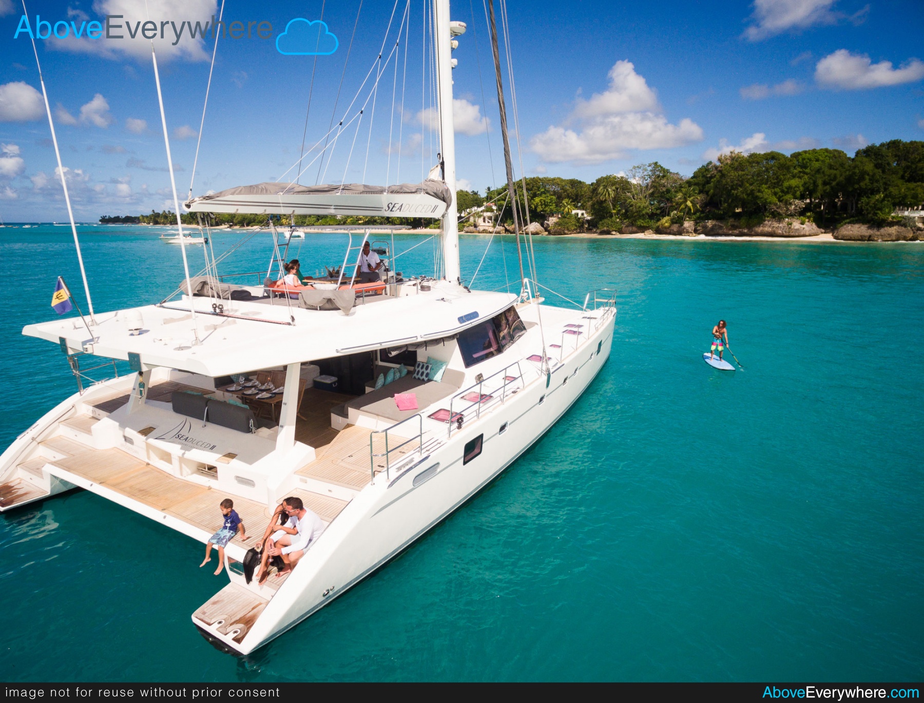 seaduced catamaran barbados